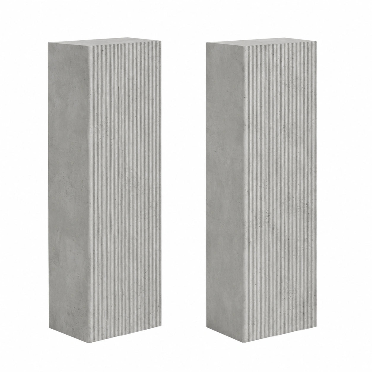 Meuble TV, coloris gris, 30 x 31 x 100 cm, pour le salon