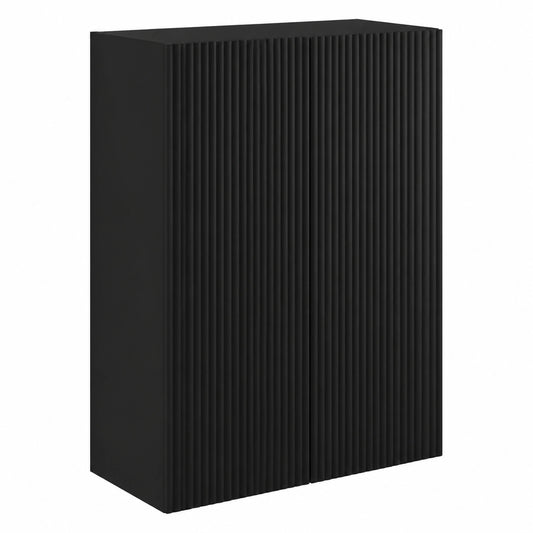 Meuble TV, coloris noir, 59,5 x 31 x 80 cm, pour le salon
