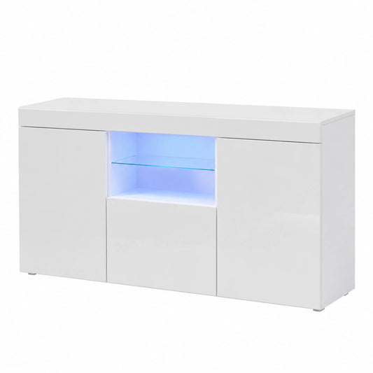 Armoire, coloris blanc, 135 x 33,5 x 70 cm, pour la chambre
